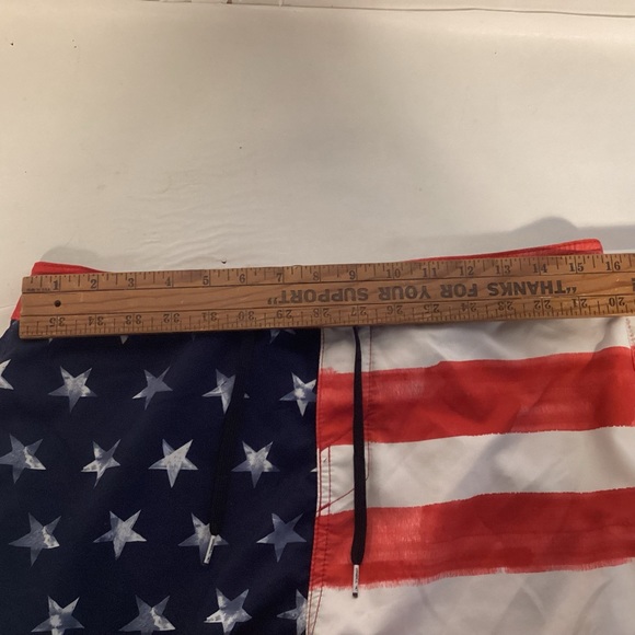 American Flag O’Neil mens Swim Trunks size 32 - Picture 6 of 7